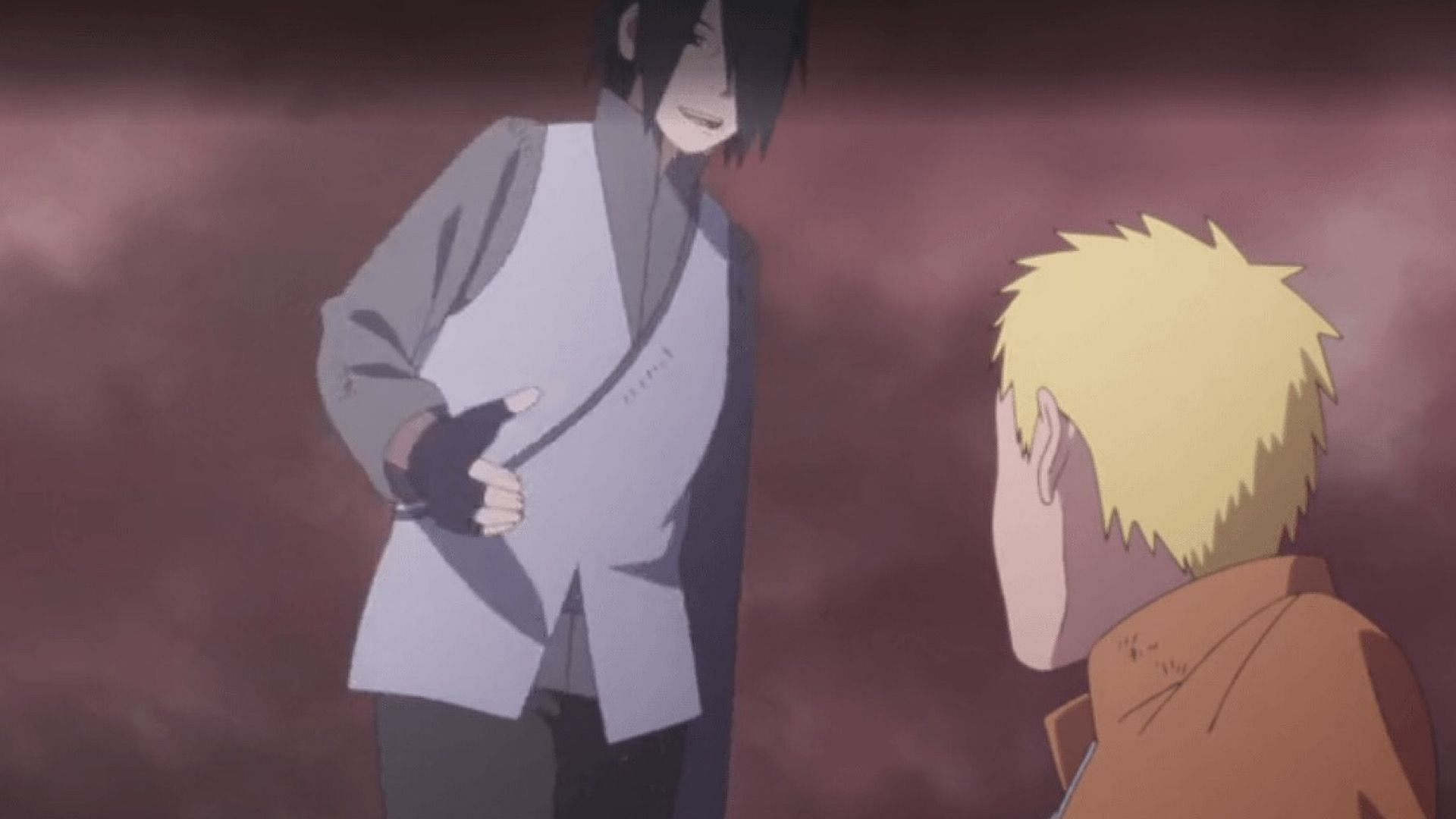 Naruto and Sasuke are warmer towards each other in the anime (Image via Studio Pierrot)